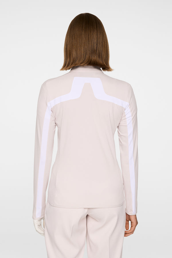 J.lindeberg Seasonal Janice Mid Layer Grey Lilac