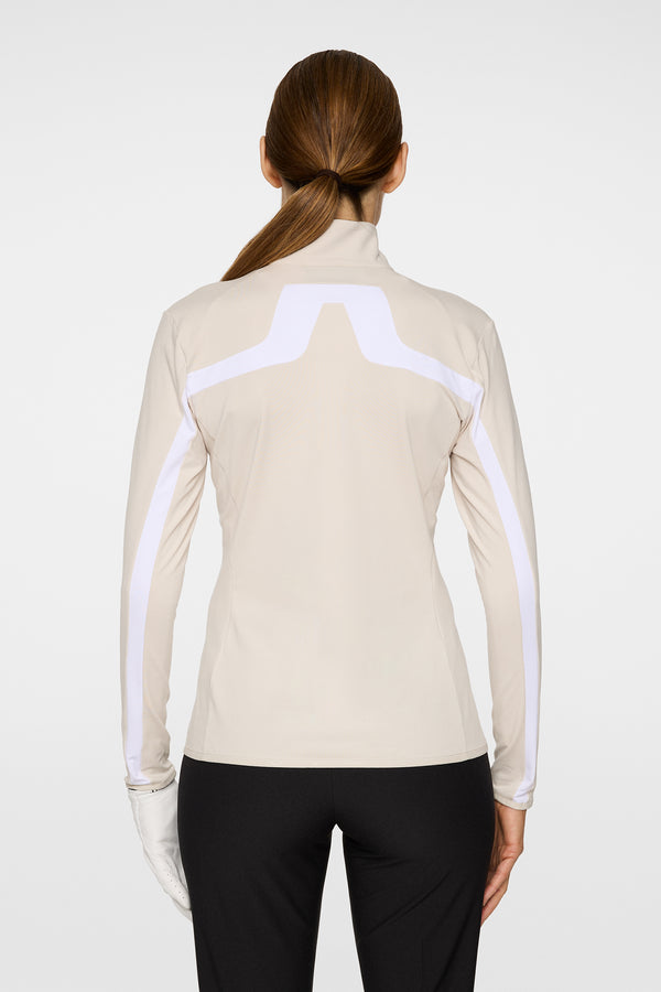 J.lindeberg Seasonal Janice Mid Layer Moonbeam