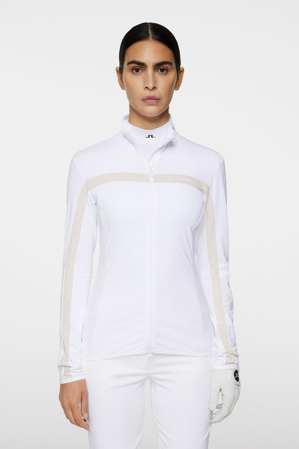 j.lindeberg Seasonal Janice Mid Layer White
