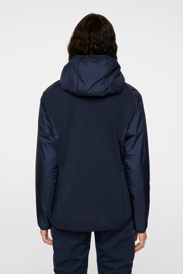 J.lindeberg Shona Hybrid Hood Jacket JL Navy
