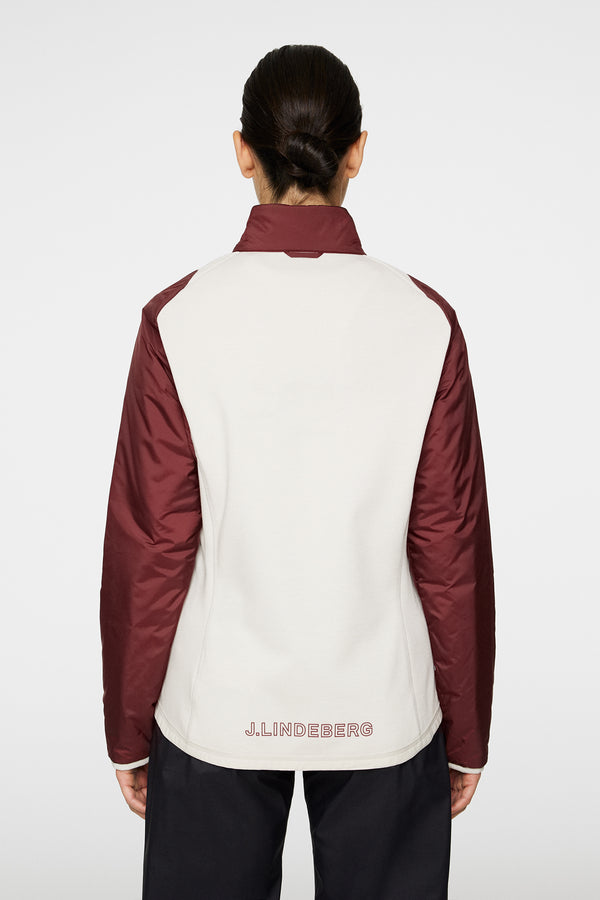 J.lindeberg Shona Hybrid Jacket Cabernet