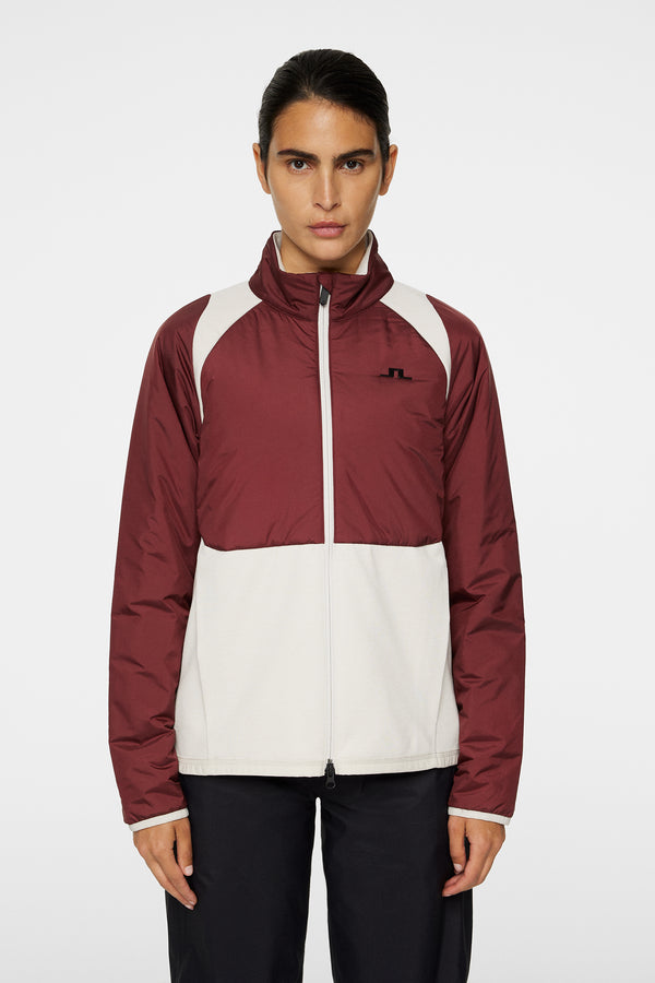 j.lindeberg Shona Hybrid Jacket Cabernet