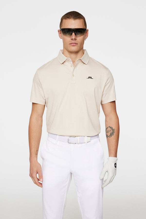 j.lindeberg Silos Reg Fit Polo Moonbeam