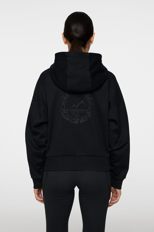 J.lindeberg Sky Hood Sweatshirt Black