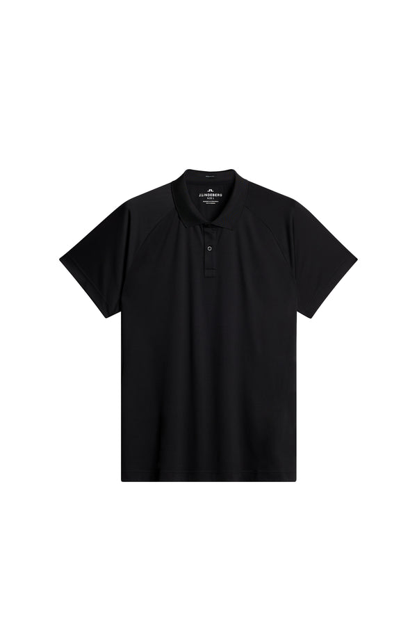 J.lindeberg Sola Regular Fit Polo Black