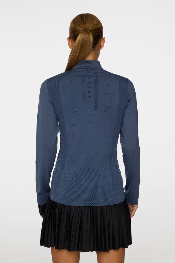 J.lindeberg Sonja Tech Mid Layer Vintage Indigo