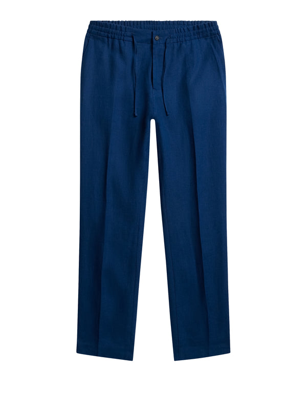 J.lindeberg Soren Linen Pants Estate Blue