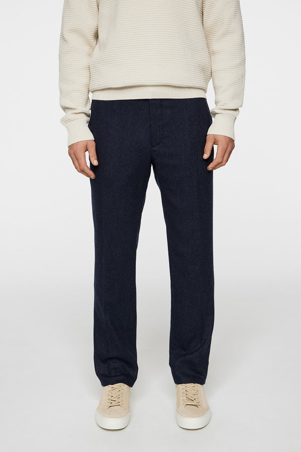 j.lindeberg Soren Twill Cash Flannel Pants JL Navy