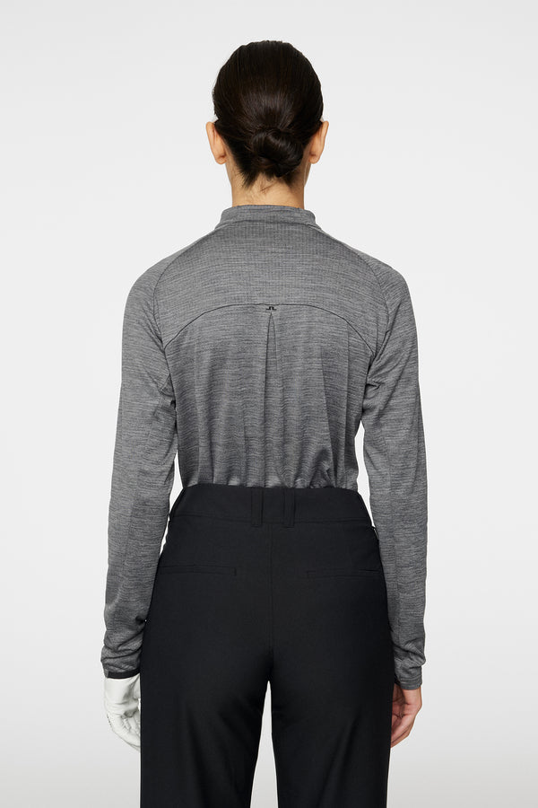 J.lindeberg Steffi Mid Layer Dark Grey Melange