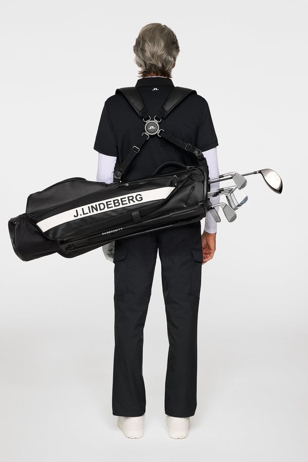 j.lindeberg Sunday Stand Golf Bag Black