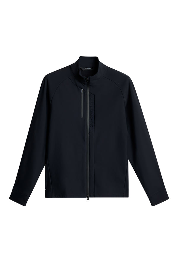 J.lindeberg Tayler Zip Mid Layer Black