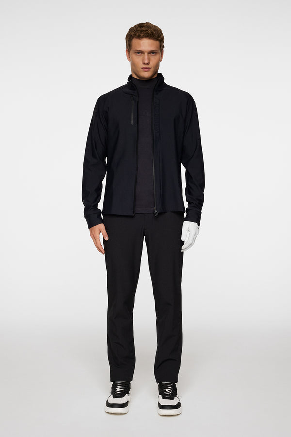J.lindeberg Tayler Zip Mid Layer Black