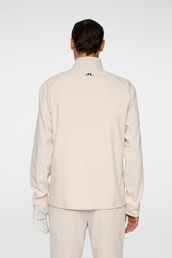 J.lindeberg Tayler Zip Mid Layer Moonbeam