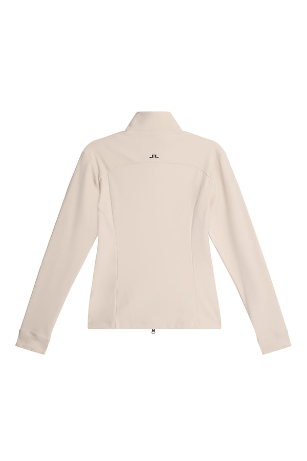 J.lindeberg Taylor Zip Mid Layer Moonbeam