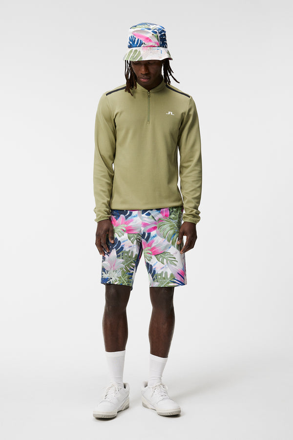 J.lindeberg Tech Bridge Mid Layer Oil Green