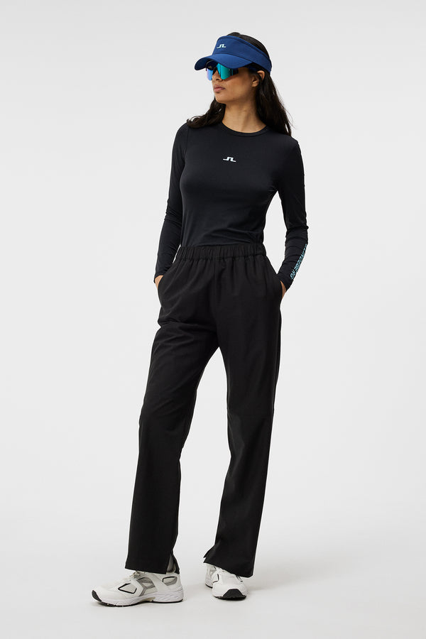 J.lindeberg Tekla Crew Neck Top Black