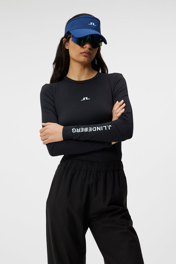 j.lindeberg Tekla Crew Neck Top Black