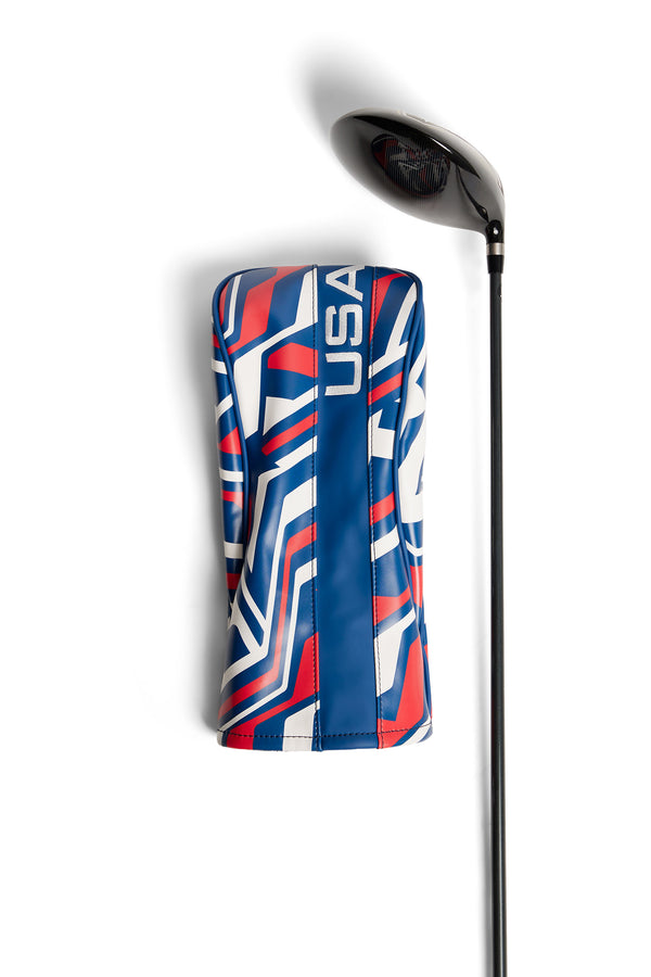 j.lindeberg The Driver Cover US Golf Red