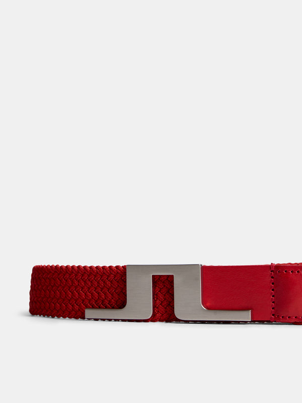 J.lindeberg The Lykke Belt Flame Scarlet