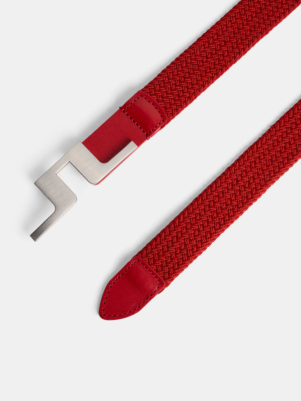 J.lindeberg The Lykke Belt Flame Scarlet