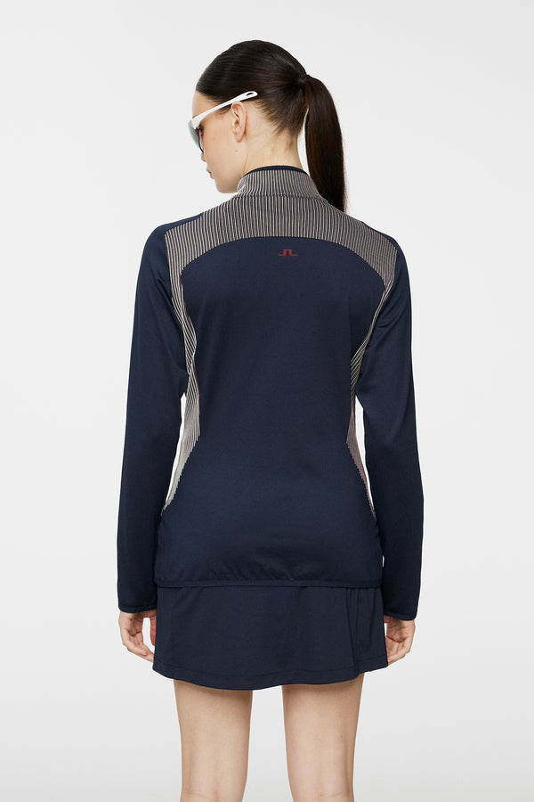 J.lindeberg Thelma Thermolite Mid Layer Cabernet