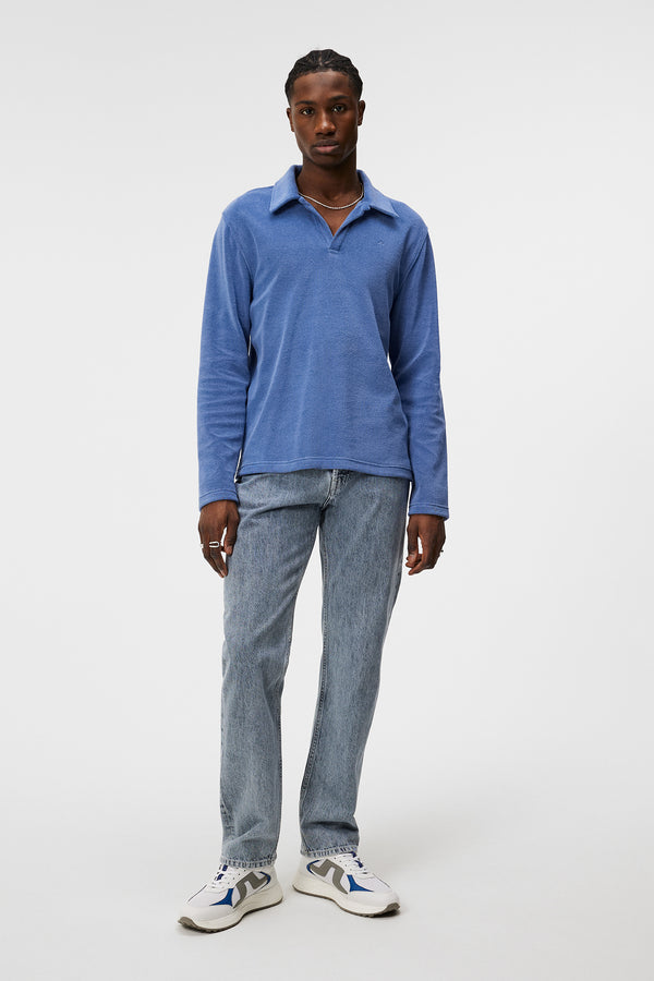 J.lindeberg Thomas Terry Shirt Bijou Blue