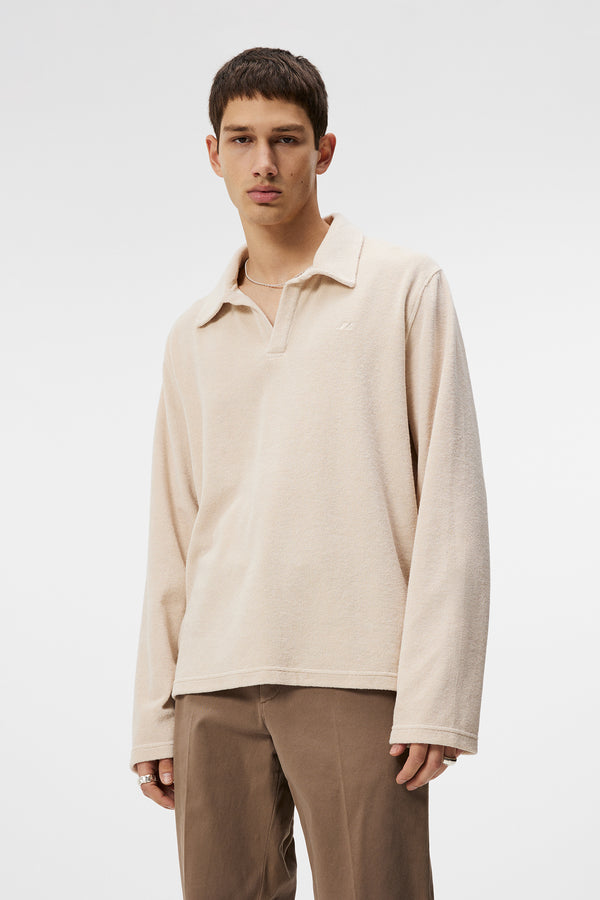 j.lindeberg Thomas Terry Shirt Moonbeam