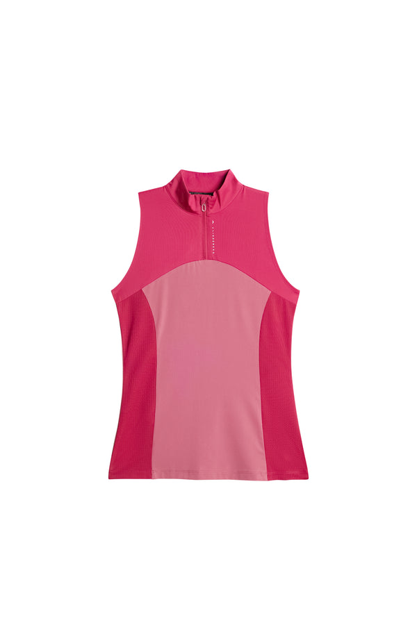 J.lindeberg Tiana Sleeveless Top Rose Wine