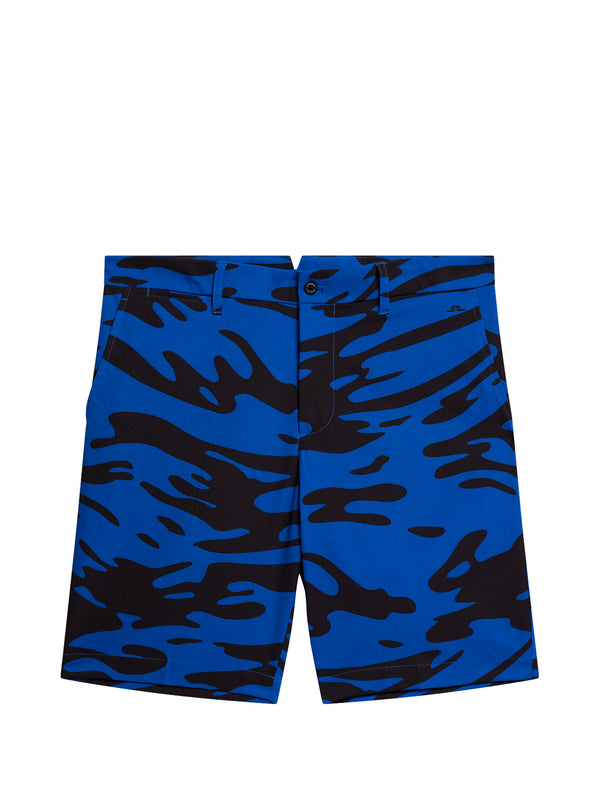 J.lindeberg Tim Print Shorts Neptune Nautical Blue