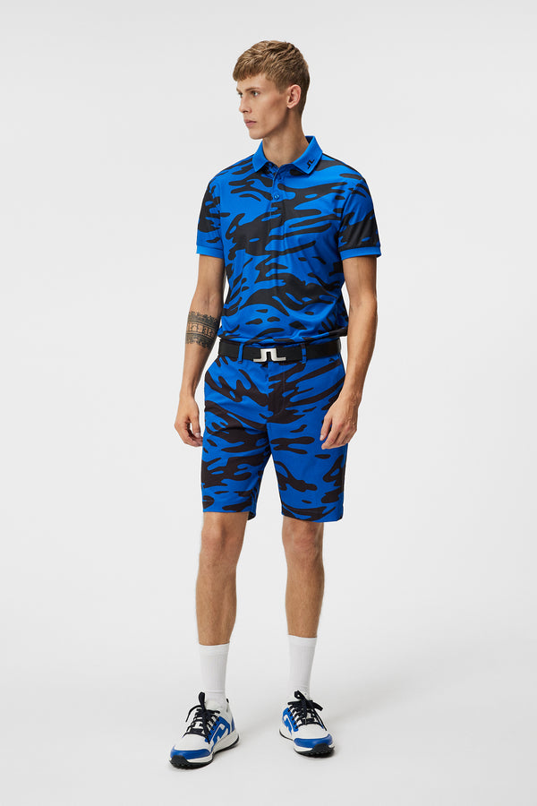 J.lindeberg Tim Print Shorts Neptune Nautical Blue