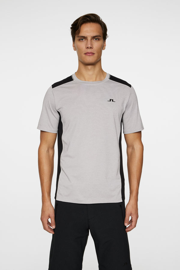 j.lindeberg Tomas T Shirt Light Grey Melange