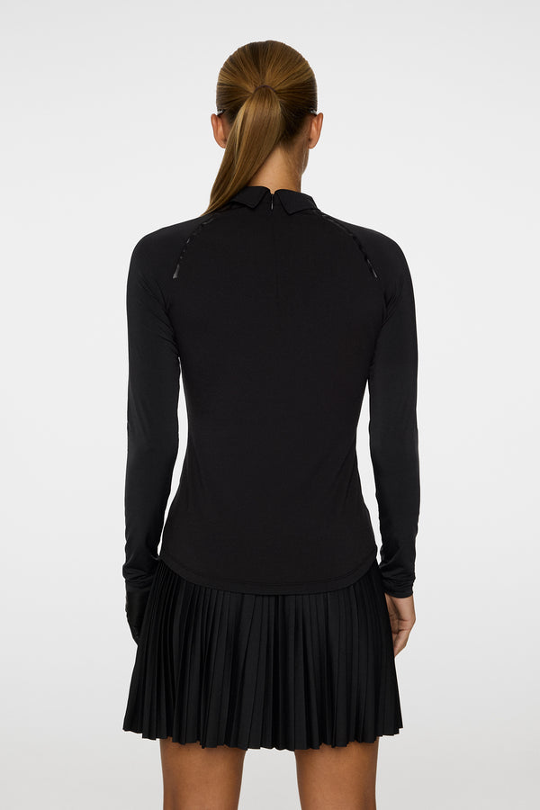 J.lindeberg Tori Hybrid LS Polo Black