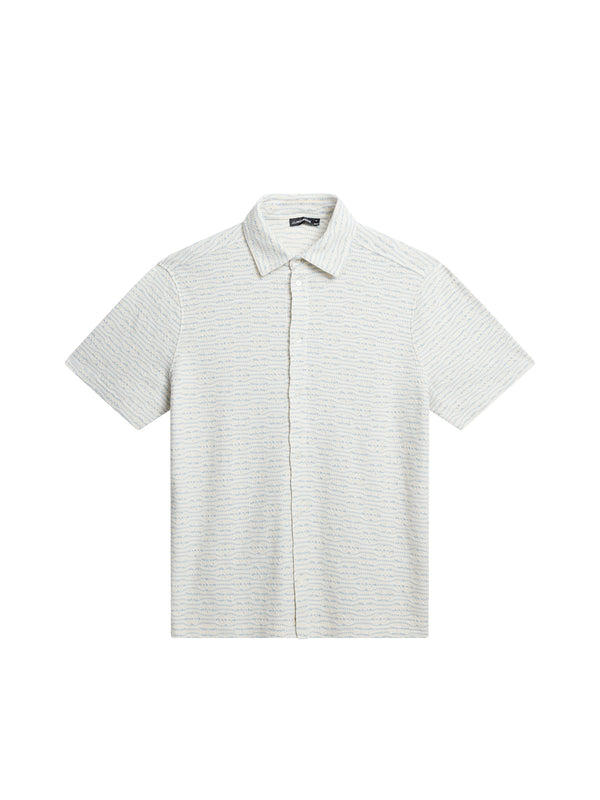 J.lindeberg Torpa Structure Shirt Chambray Blue