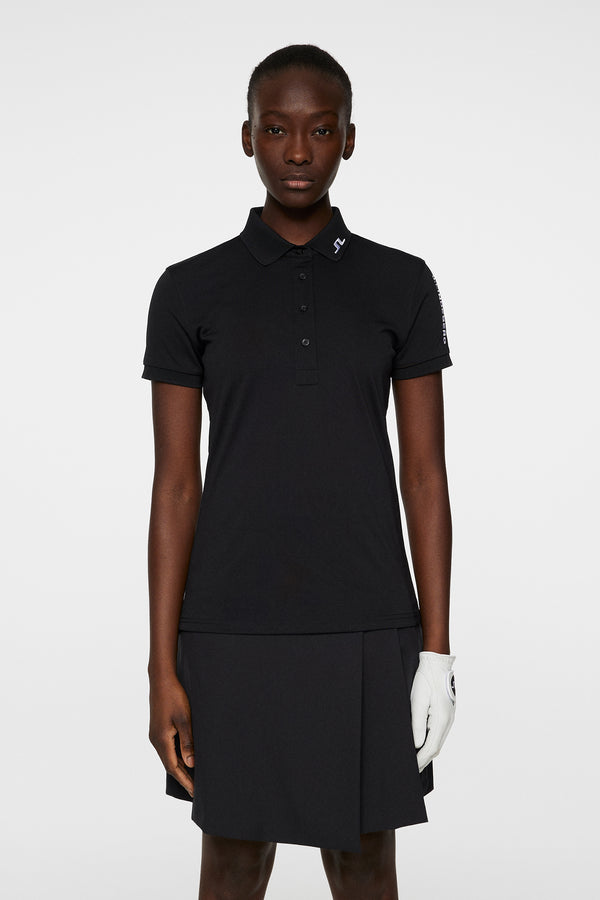 j.lindeberg Tour Tech Golf Polo Black