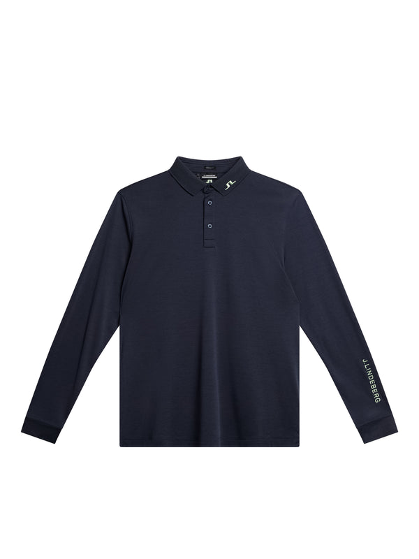 J.lindeberg Tour Tech Long Sleeve Navy Melange
