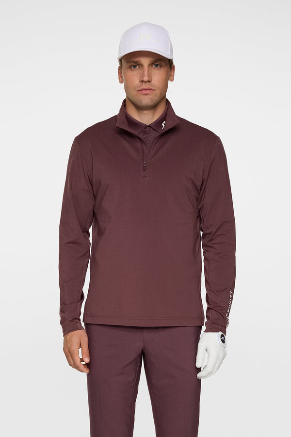 j.lindeberg Tour Tech Mid Layer Huckleberry