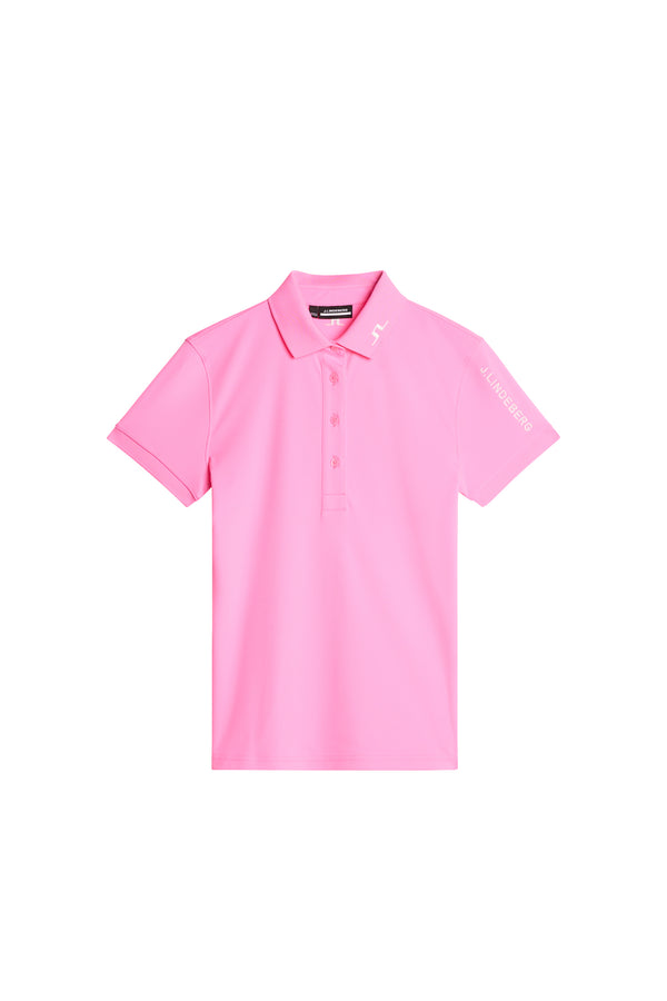J.lindeberg Tour Tech Polo Eosine Pink