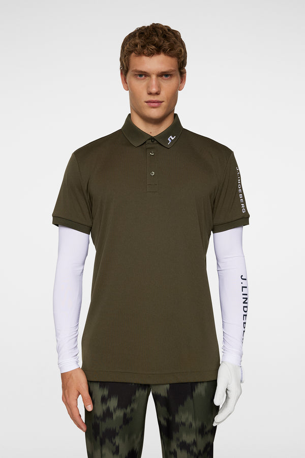 j.lindeberg Tour Tech Polo Forest Green