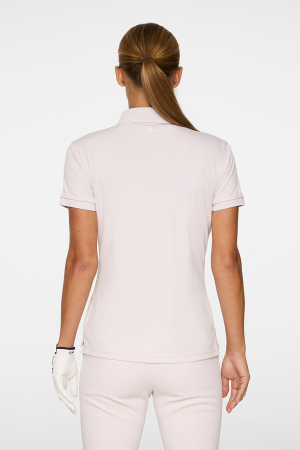 J.lindeberg Tour Tech Polo Grey Lilac