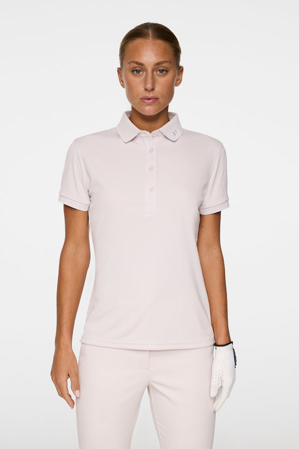 j.lindeberg Tour Tech Polo Grey Lilac