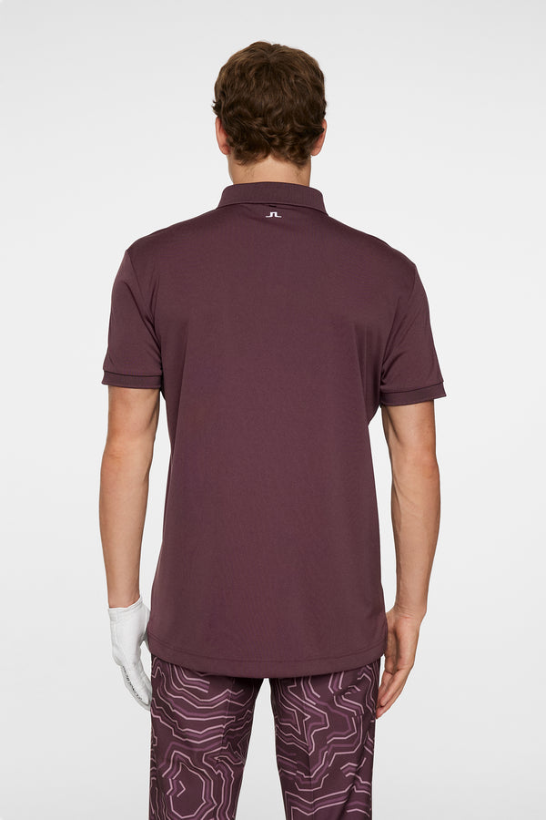J.lindeberg Tour Tech Polo Huckleberry