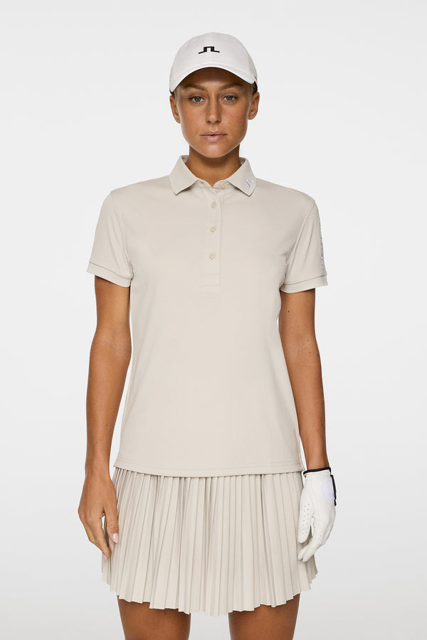 j.lindeberg Tour Tech Polo Moonbeam