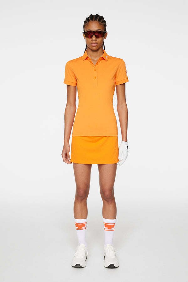 J.lindeberg Tour Tech Polo Persimmon Orange