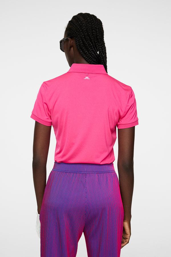 J.lindeberg Tour Tech Polo Pink Peacock