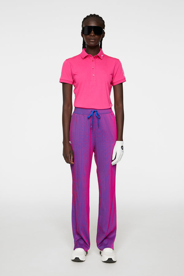 J.lindeberg Tour Tech Polo Pink Peacock