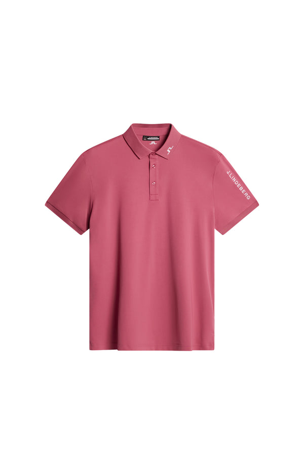 J.lindeberg Tour Tech Polo Rose Wine