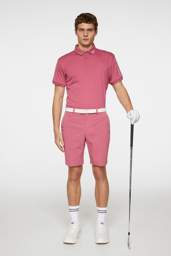 J.lindeberg Tour Tech Polo Rose Wine