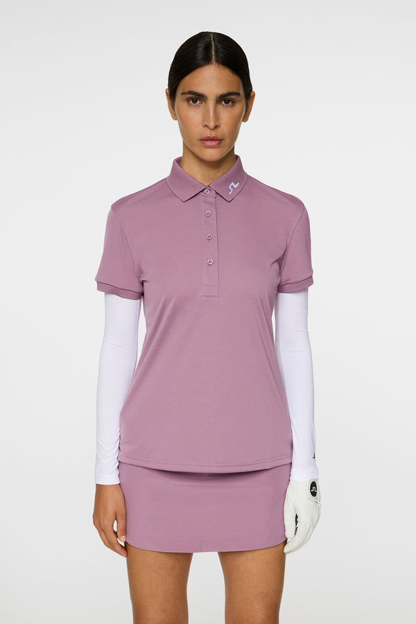 j.lindeberg Tour Tech Polo Very Grape
