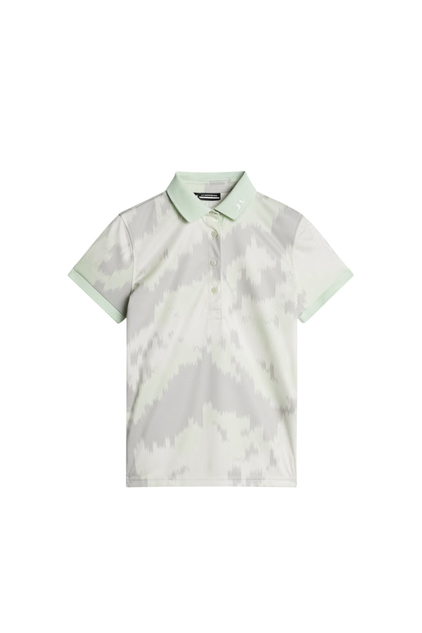 J.lindeberg Tour Tech Print Polo Warp Ambrosia L