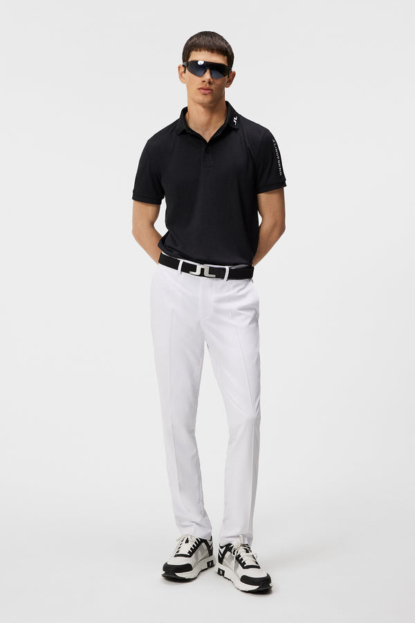 J.lindeberg Tour Tech Reg Fit Golf Polo Black